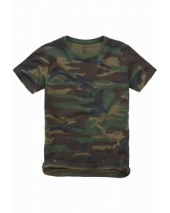 T-shirt dziecięcy // Brandit Kids T-Shirt woodland