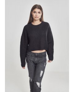 Damski sweter // Urban Classics Ladies Wide Oversize Sweater black
