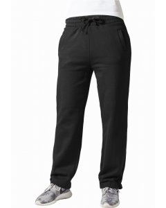 Damskie spodnie dresowe // Urban classics Loose-Fit Sweatpants black