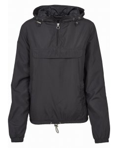 Urban Classics Kids / Girls Basic Pullover Jacket black