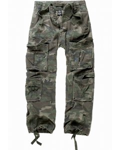 Spodnie // Brandit Vintage Cargo Pants olive camo
