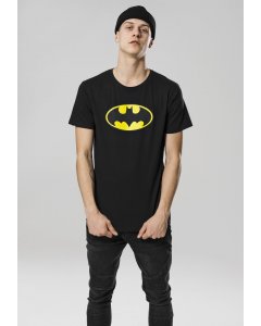 Męska bluzka z krótkim rękawem // Merchcode Batman Logo Tee black