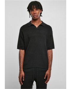 Urban Classics / Ribbed Oversized Shirt black