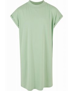 Urban Classics / Girls Turtle Extended Shoulder Dress vintagegreen