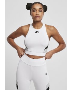 Top damski // Starter Ladies Sports Cropped Top white/black