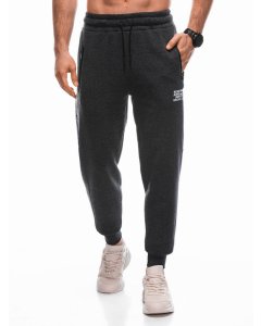 Men's sweatpants P1448 - dark grey