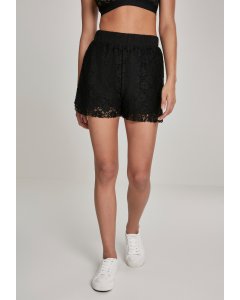 Szorty // Urban classics Ladies Laces Shorts black
