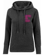 Mister Tee / Ladies Waiting For Friday Hoody charcoal