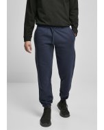 Męskie spodnie dresowe // Urban classics Basic Sweatpants 2.0 midnightnavy