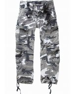 Spodnie // Brandit Vintage Cargo Pants snowcamo