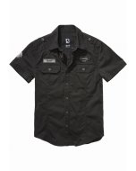 Brandit / Luis Vintage Shirt Short Sleeve black