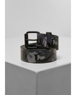 Urban Classics / Synthetic Leather Camo Belt darkcamo