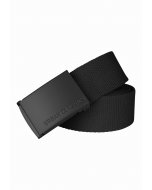 Pasek męski // Urban classics Canvas Belts black/black