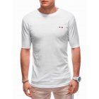 Men's plain t-shirt S1804 - white