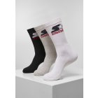 Skarpety // Starter Crew Socks heathergrey/black/white