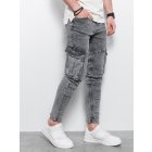 Spodnie jeansowe // P1079 - grey