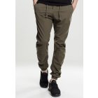 Męskie spodnie // Urban Classics Stretch Jogging Pants olive
