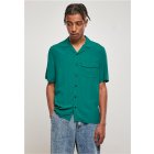 Urban Classics / Viscose Camp Shirt green