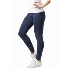 Spodnie // Urban classics Ladies Denim Jersey Leggings indigo