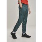 Męskie spodnie dresowe // Urban Classics Jacquard Track Pants bottlegreen