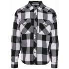Brandit / Checkshirt black/white