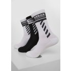 Skarpety // Urban classics Sporty Logo Socks 3-Pack white/black/white