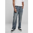 Spodnie jeansowe // Urban Classics Loose Fit Jeans sand destroyed washed