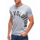 Men's t-shirt S1718 - grey
