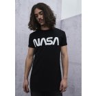 Męska bluzka z krótkim rękawem // Mister Tee NASA Worm Tee black