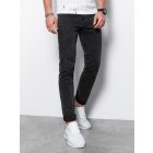 Men's jeans SKINNY FIT - black P1062