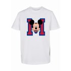 Mister Tee / Mickey Mouse M  Face Kids Tee white