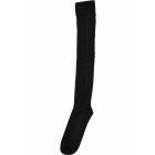 Skarpety // Urban Classics / Cosy Jacquard Overknee Socks black