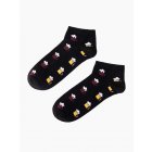 Men's socks - black V24 U177