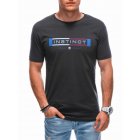 Men's t-shirt S1795 - dark grey