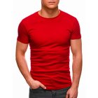 Men's plain t-shirt S970 - red