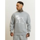 Męski pulower  // Amstaff Logo 2.0 Sweatshirt - grau/weiß