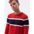Men's sweater E190 - red