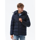 Men's winter jacket C519 - navy