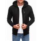 Men's zip-up sweatshirt B1614 - black