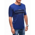 Men's t-shirt S1802 - dark blue
