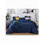 Quilted bedspread Ruffy A545 - navy
