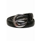 Urban Classics / Snake Synthetic Leather Ladies Belt black