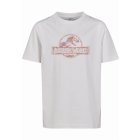 T-shirt dziecięcy // Mister tee Kids Jurassic World Logo Tee white