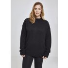 Damski sweter // Urban Classics Ladies Oversize Turtleneck Sweater black