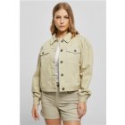Damska  kurtka  // Urban Classics / Ladies Oversized Colored Denim Jacket softse
