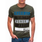 Men's t-shirt S1723 - khaki