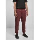 Męskie spodnie dresowe // Urban Classics Basic Sweatpants cherry