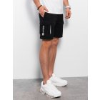 Men's shorts with cargo pockets - black V3 OM-SRSK-0106