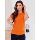 Damska bluzka z krótkim rękawem // SLR001 - orange