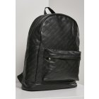 Urban Classics / Synthetic Leather Backpack black